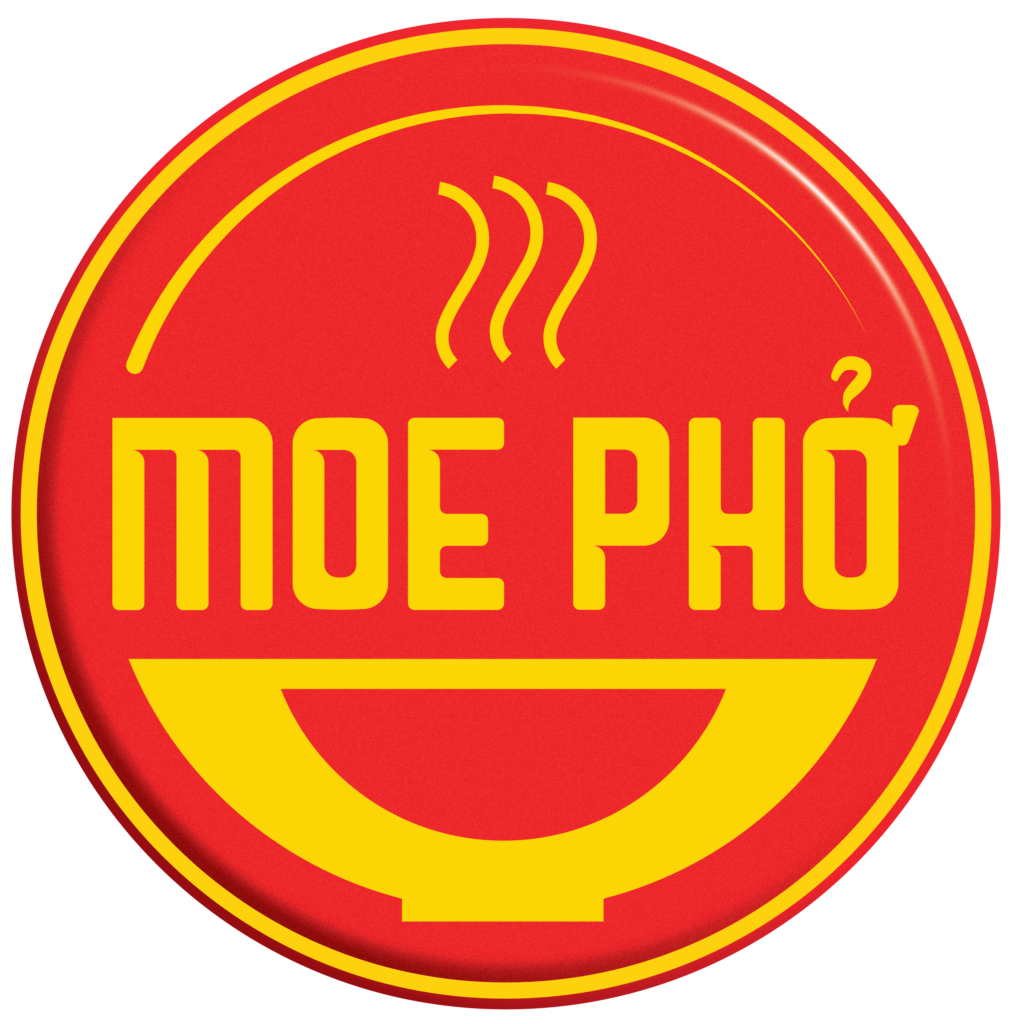 Large Red Moe Pho Logo