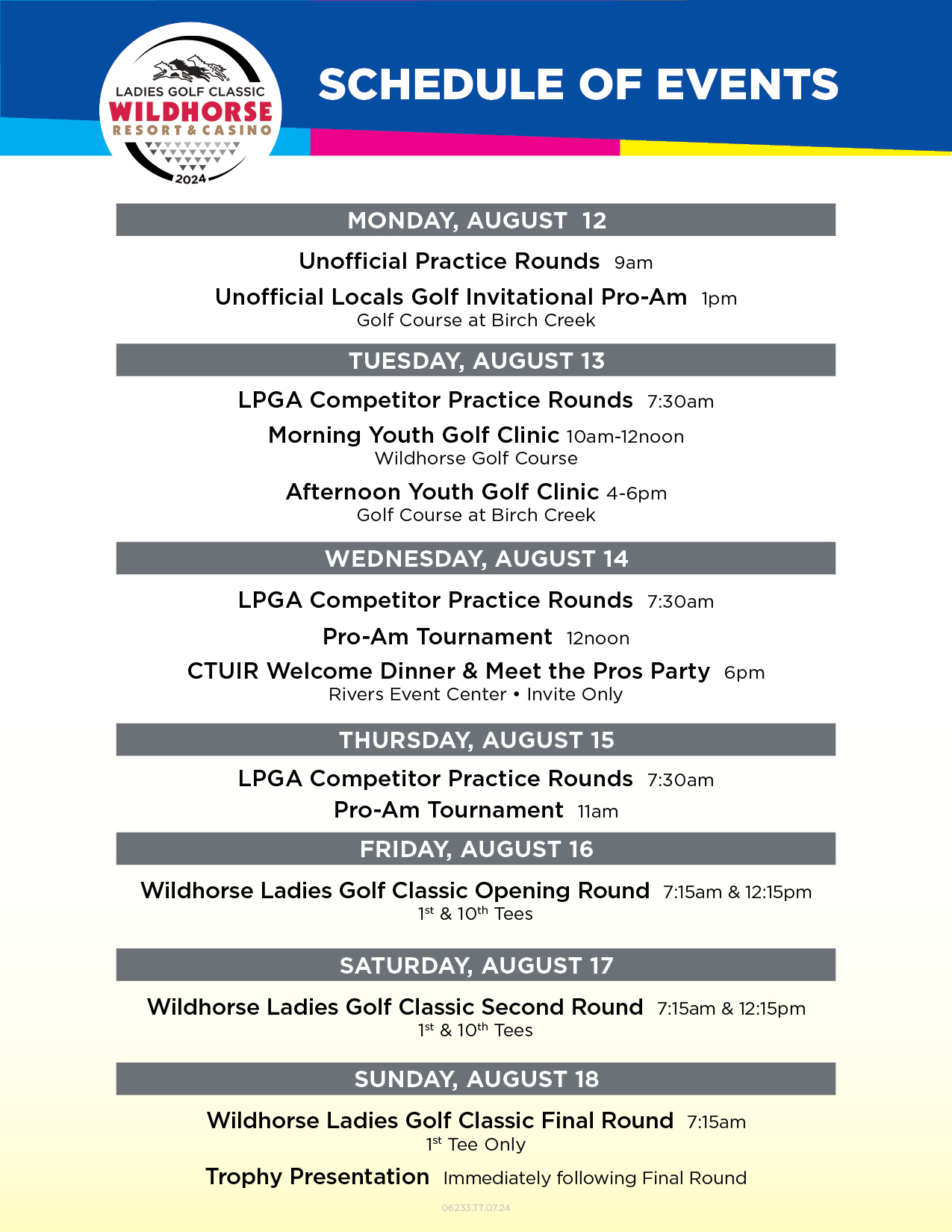 2024 Wildhorse Ladies Golf Classic Epson Tour