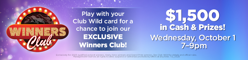 Winners Club on October 1