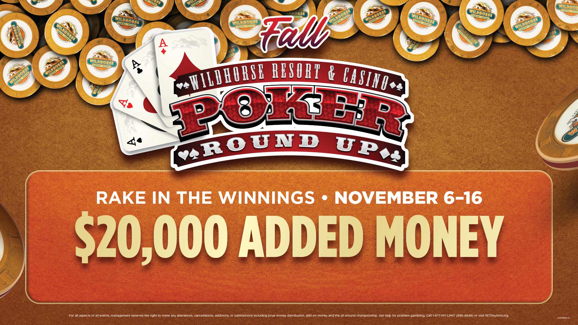 fall poker