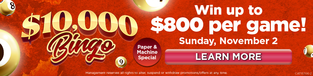 10K Bingo in November