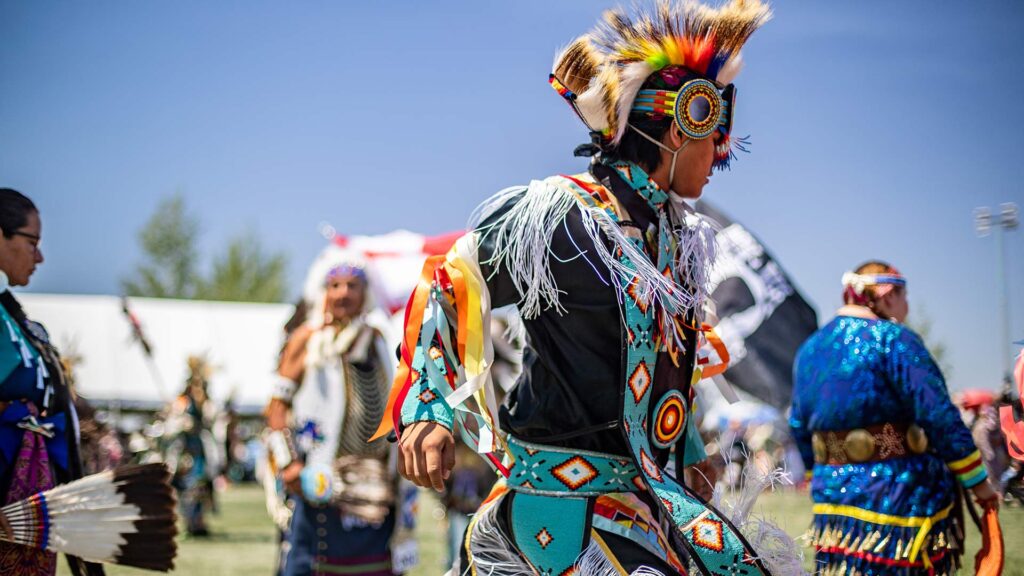 2025 pow wow photo of regalia