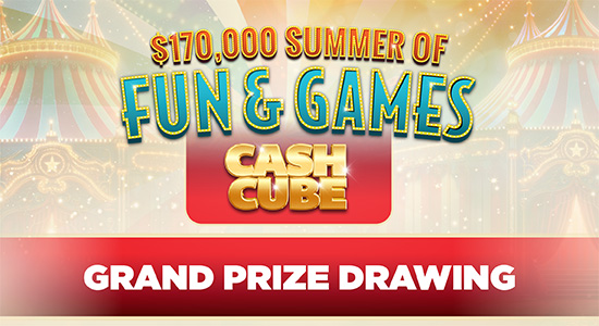 Cash Cube Promo Grand Prize